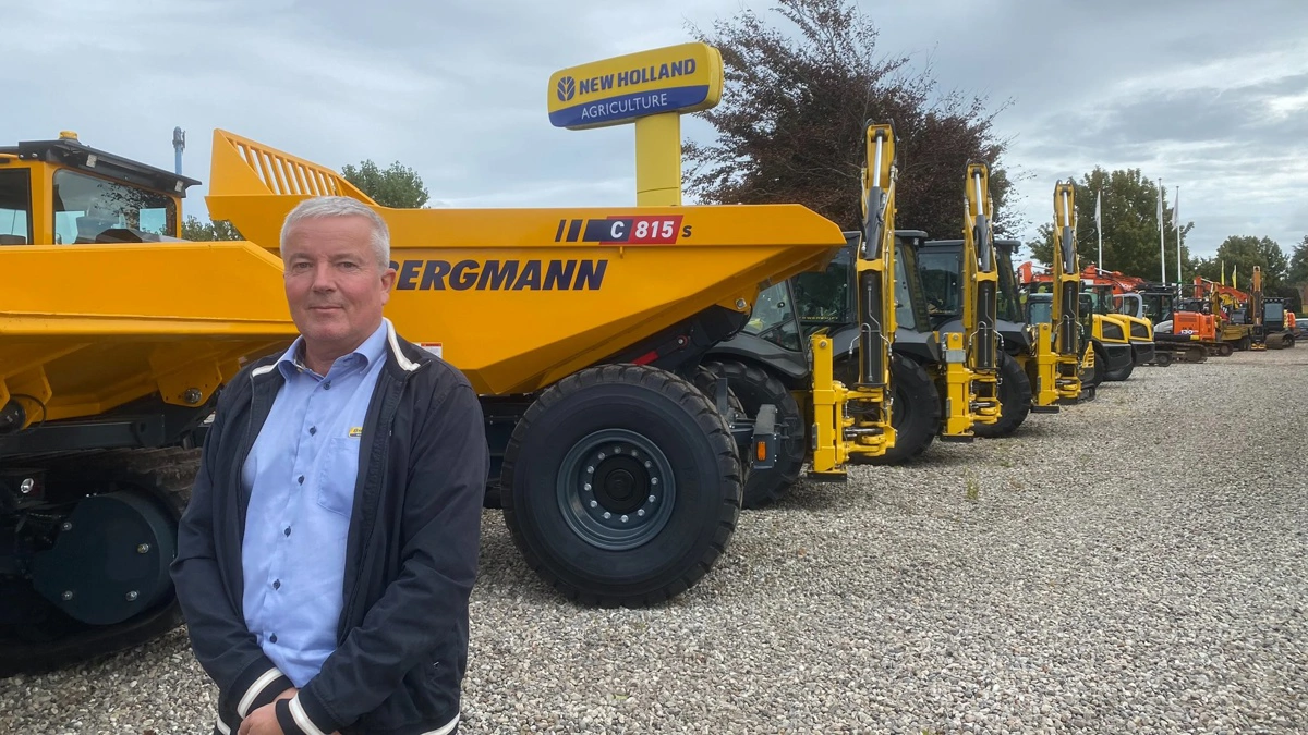 Maskinhandler Jesper Kragmann forventer ikke at få sine penge igen, efter han tabte 12 millioner kroner i et samarbejde med Maskinland. Arkivfoto: Per Jørgensen