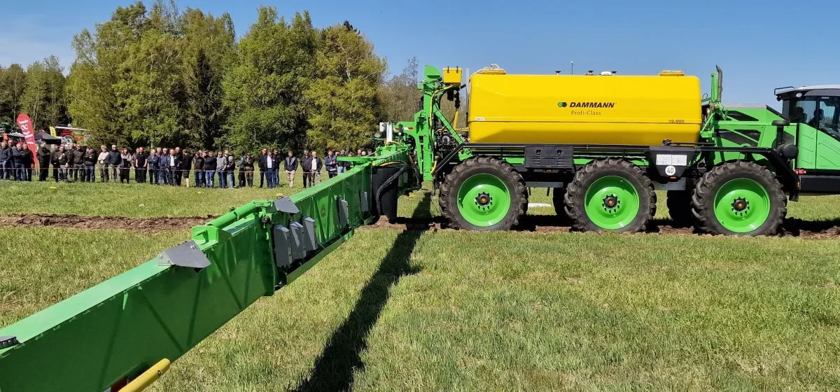 Sprøjterne, der blev vist frem, kom fra virksomhederne Hardi, Agrifac, Dammann, Kverneland, Horsch, Amazone og John Deere. Foto: Jørgen P. Jensen