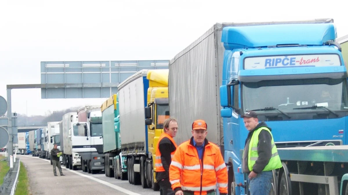 Det blev ikke en blokade som i 2007 i denne omgang. Men der er stor opbakning til erhvervet, blandt andet fra Danske Mink. Arkivfoto fra 2007: Anne Wolfenberg