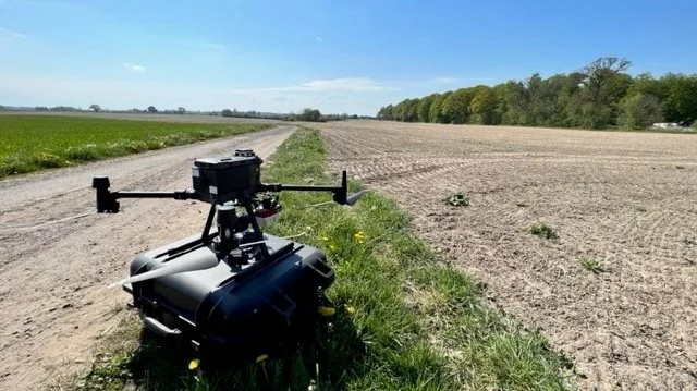 Agrovi har netop investeret i dette droneudstyr, der kan danne tildelingskort til præcisionssprøjtninger.