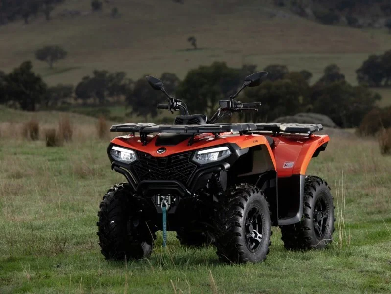 To nye modeller vil blive præsenteret på årets skue. Det er den nye C-Force 450 og 520. Her ses 520-modellen. Foto: NP Motor