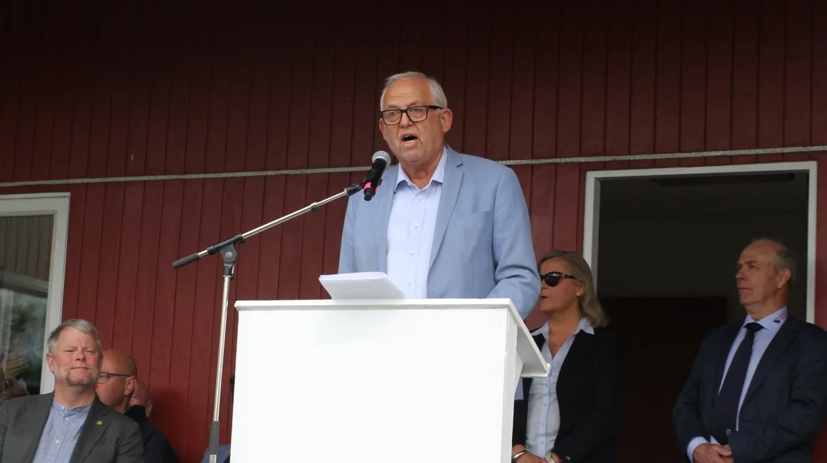 På Roskilde Dyrskue står dyrskueformand Povl Fritzner traditionen tro for en af åbningstalerne. Foto: Jesper Hallgren 