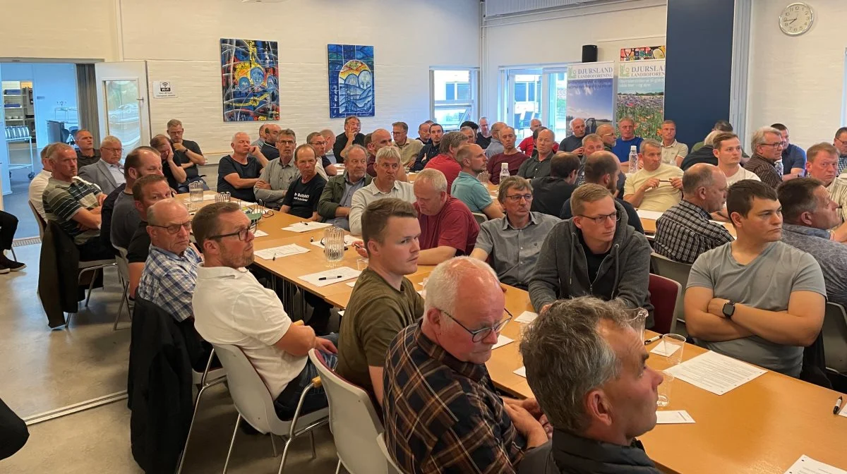 95 mennesker var samlet til stiftende generalforsamling ved Leverandørforeningen Djurs Biogas. Arkivfoto: Djursland Landboforening