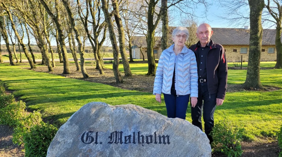 Bodil og Knud Risager er blot anden generation på 100 år på gården Gl. Mølholm ved Jerslev. Foto: Anne-Marie Glistrup