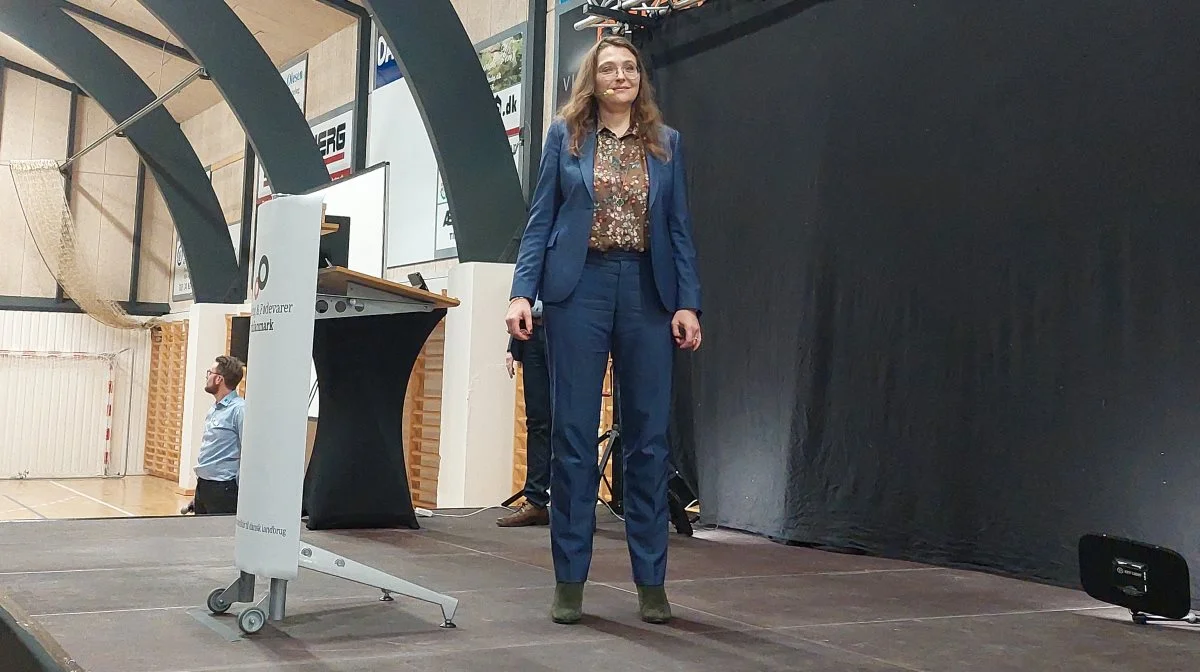 Direktør i Landbrug & Fødevarer, Merete Juhl, har svært ved at genkende kritikken fra venstrefløjspartiet. Arkivfoto: John Ankersen