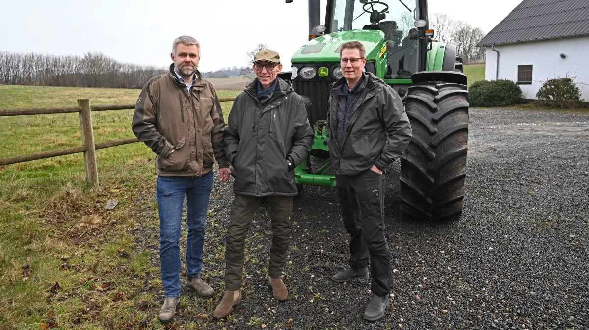 Søren Sass Svanholm, Dan Gørtz og Palle Jespersen, Nybolig Landbrug Gørtz & Jespersen glæder sig til at være en del af Det Fynske Dyrskue endnu engang. 