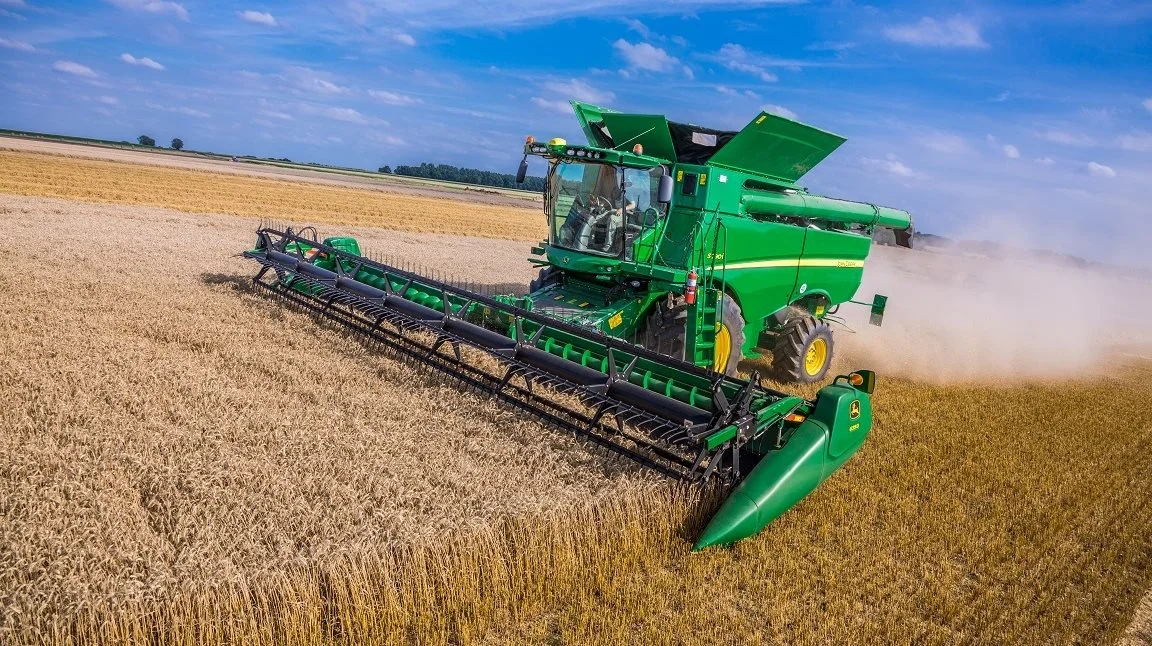 Prøv en John Deere-mejetærsker under konceptet »Try and buy« konceptet, hvor du lejer en tærsker, og beslutter senere om du vil købe den eller ej.