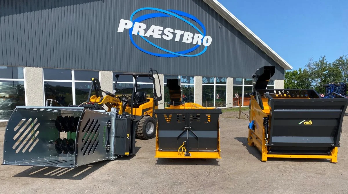 Præstbro Maskiner bliver importør af belgiske VDMJ, der blandt andet producerer strømaskiner. Der bliver Danmarkspremiere på dem på Roskilde Dyrskue i kommende weekend.