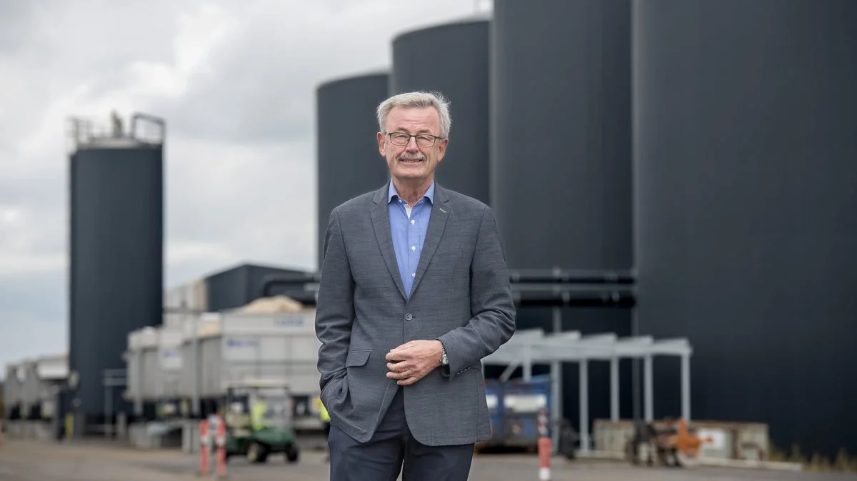Henrik Høegh, formand for Biogas Danmark, opfordrer til, at man orienterer sig i sit lokale område, om der mangler foder. Foto: Biogas Danmark