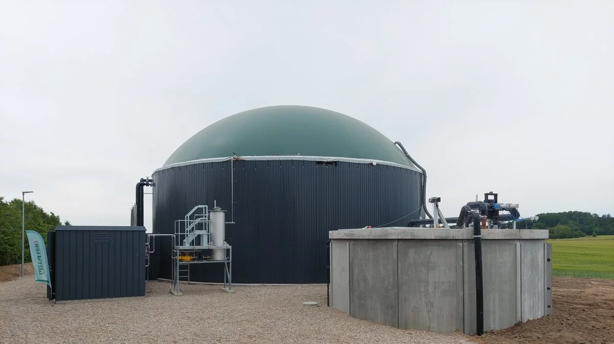 Virksomheden GreenFarm har stået for det nye anlæg på Gråsten Landbrugsskole. Foto: John Ankersen