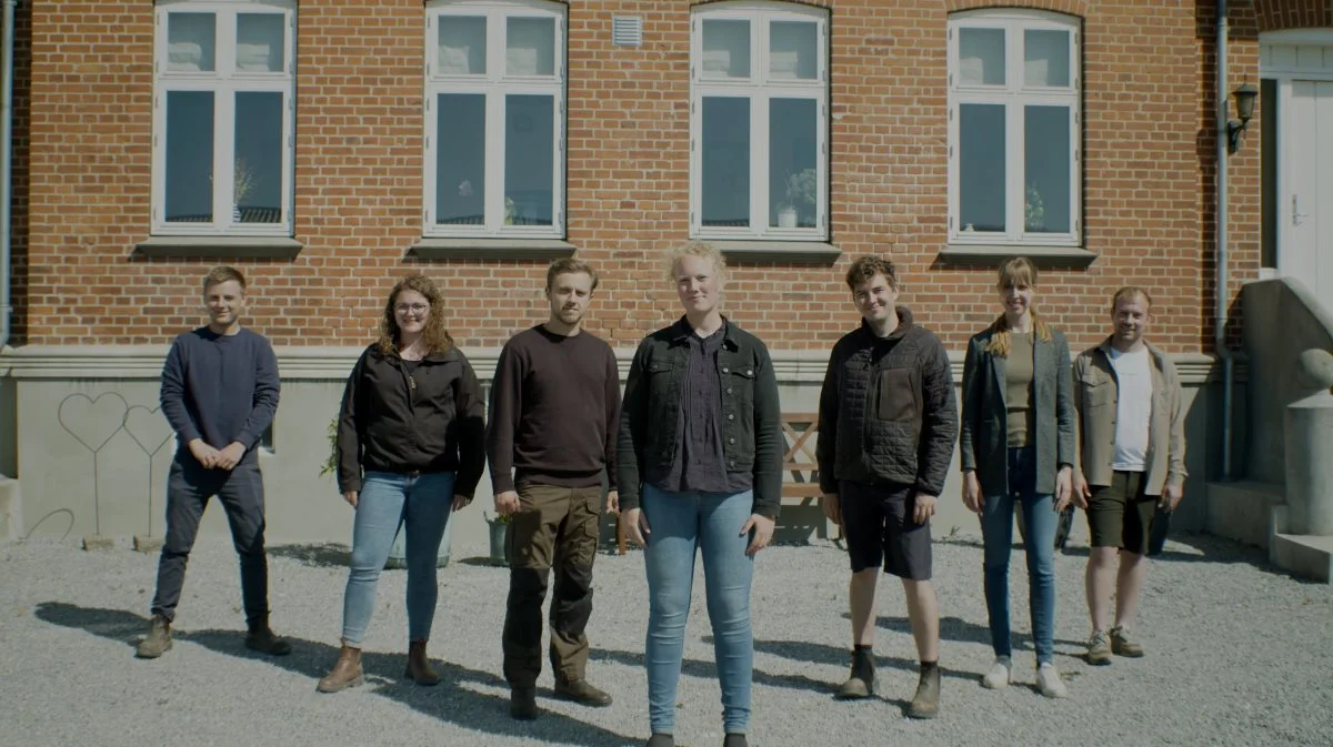 Fra LandboUngdoms video, der understreger, at de unge vil landet og har mod på at skabe en bæredygtig fremtid. Foto: LandboUngdom