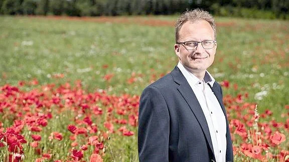 Formand for Landdistrikternes Fællesråd, Steffen Damsgaard. Arkivfoto
