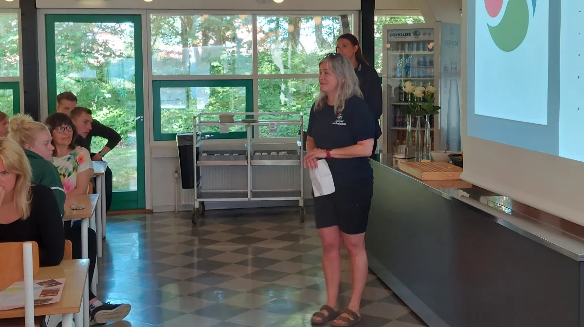 Christina S. Krupa er foruden pædagogisk leder og underviser også trivselsvejleder på Kjærgård Landbrugsskole. Foto: John Ankersen