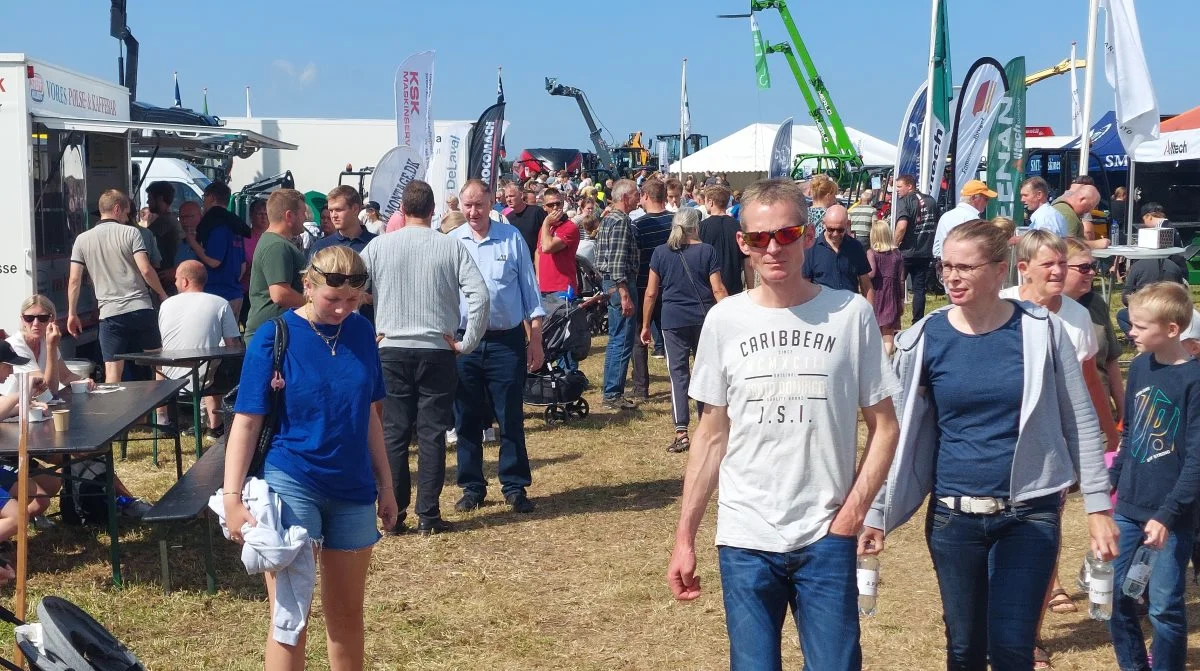 Masser af gæster sørgede for en fyldt dyrskueplads i Ribe. Foto: John Ankersen