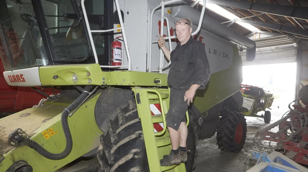 Ud over egne 315 hektar driver Høstrig I/S også lidt maskinstationsdrift. Den står Poul Jørgensen primært for.