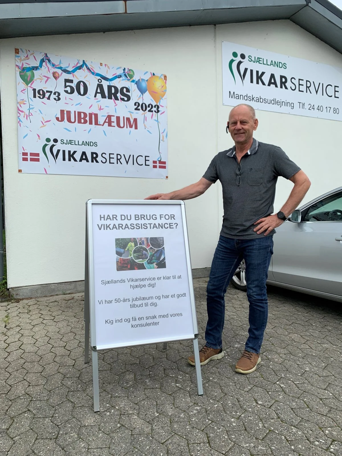 Onsdag den 30. august er der åbent hus hos Sjællands Vikarservice, der de seneste tre år har haft base på Rebslagervej 6 b i Holbæk. Foto: Jesper Hallgren