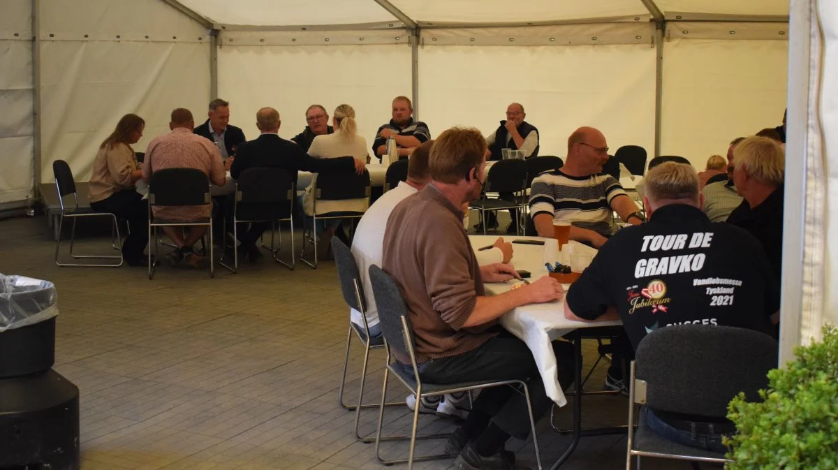 Der var for nylig åbent hus i Entreprenørfirmaet Schak Gaarde ApS, som på den måde markerede Skak Gaardes 50-års fødselsdag senere på året. Foto: Jørn Chr. Jervelund