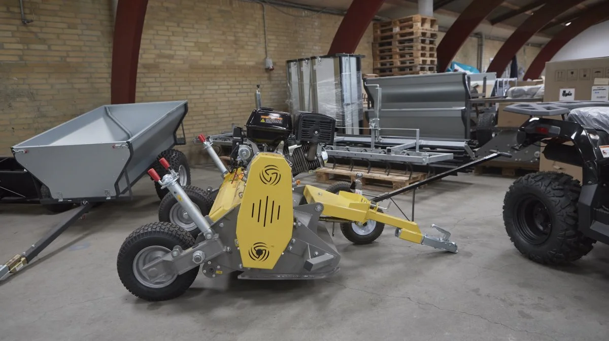 Alle former for redskaber til ATV tilbydes også hos NP Motor.
