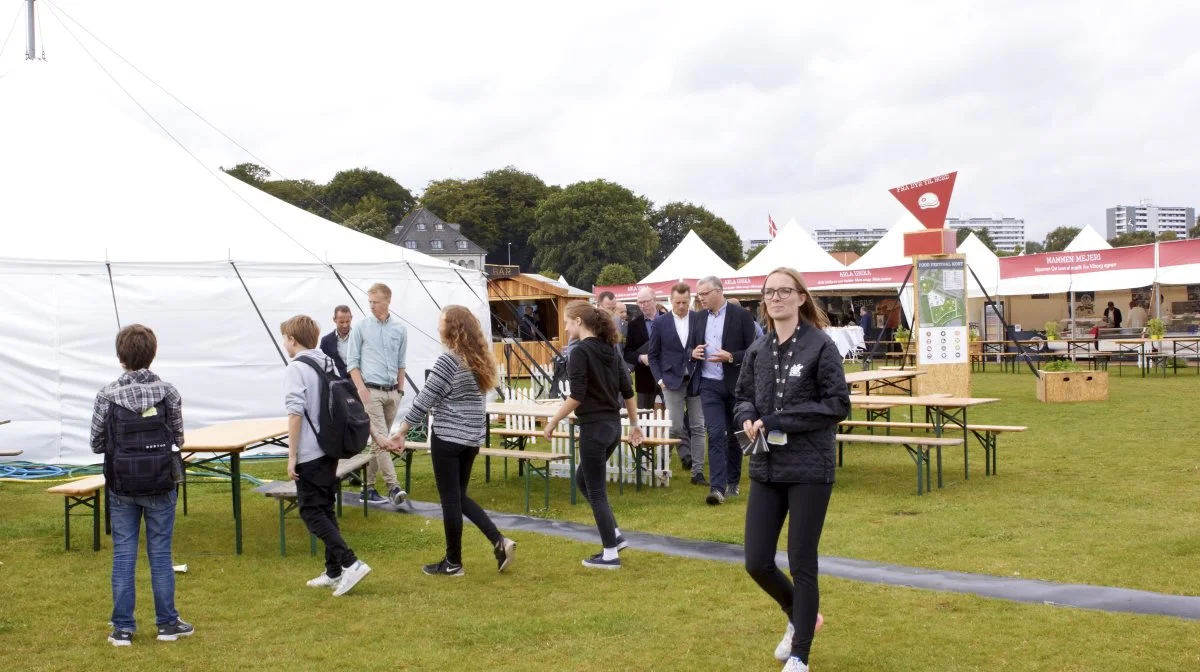 Food Festival i 2015. Arkivfoto