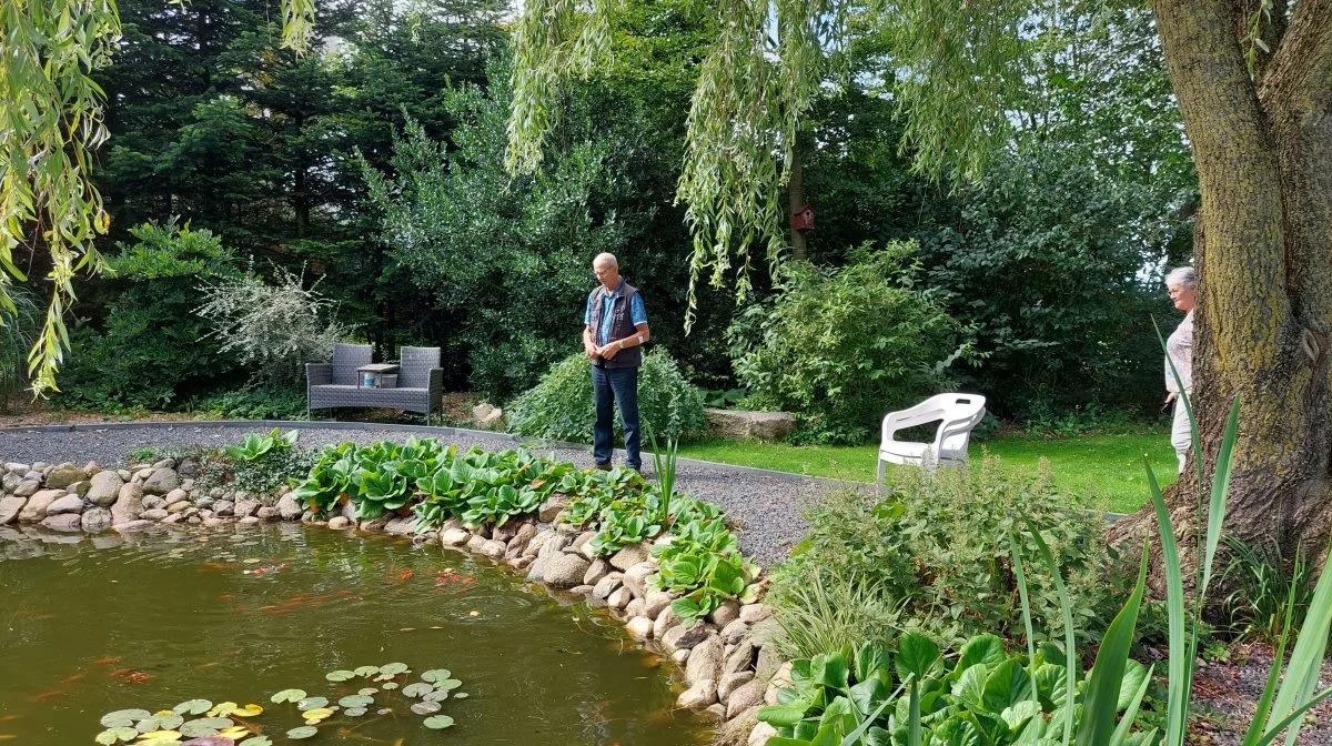 Mens landbruget er vokset og vokset, er haven på Skjellerup Vestergaard også blevet passet og plejet de sidste 50 år.