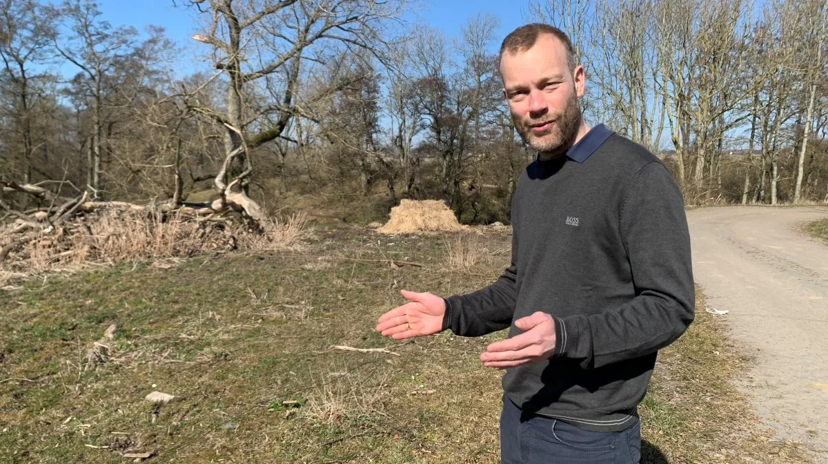 Frederik Tolstrup, formand for Bornholms Landbrug & Fødevarer, ser først og fremmest sammenlægningen som en mulighed for at tilbyde landbruget på Bornholm mere specialiseret rådgivning. Foto: Jesper Hallgren