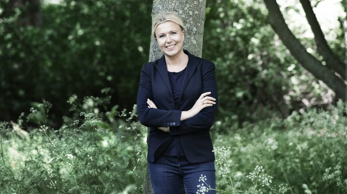 Adm. direktør i Merkur Andelskasse, Charlotte Skovgaard. Foto: Jan Sommer/Merkur Andelskasse