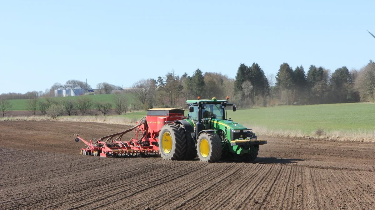 Næsgaard Mark har nu direkte forbindelse til John Deere Operations Center, så det er muligt at sende og modtage eksempelvis tildelingsfiler og arbejdssedler mellem de to systemer. Arkivfoto