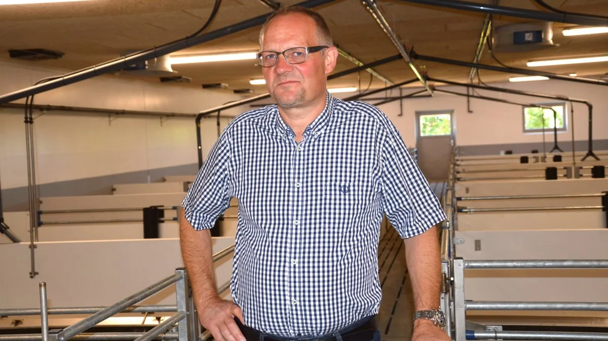 Svineproducent Boye Tambour er formand for LF-Biogas, der har som et af sine fornemmeste mål at beholde værdien af biogassen på Lolland-Falster i landmændenes lommer. Arkivfoto