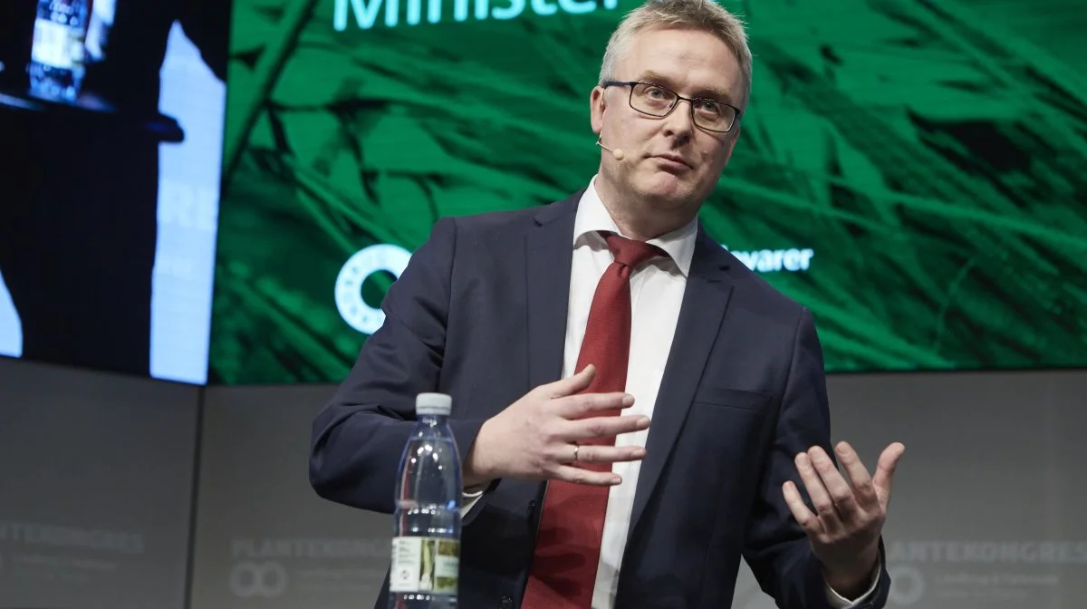 Fødevareminister Jacob Jensen. Arkivfoto