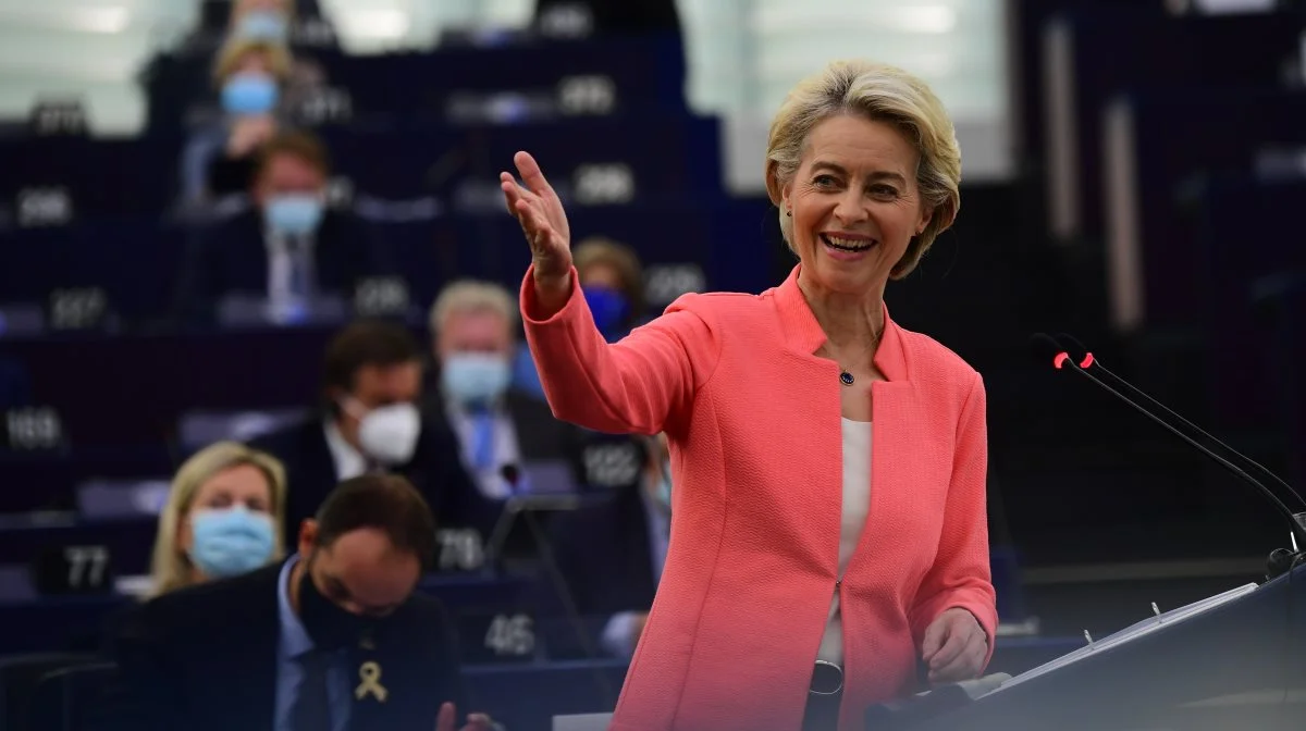 Ursula von der Leyen takkede i hendes årlige tale om EU's tilstand landmænd for at sikre fødevarer til borgerne i de 27 EU-lande. Arkivfoto