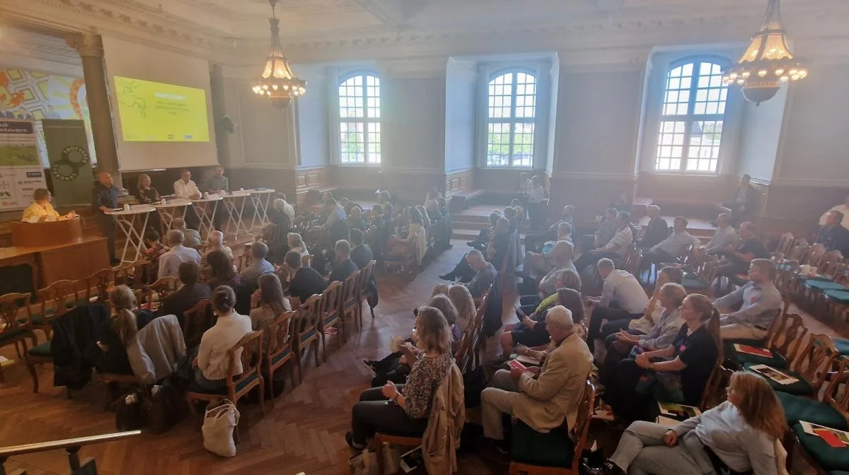 Konferencen på Christiansborg torsdag sluttede med en debat med fødevareordførere fra fire politiske partier. Fotos: Jørgen P. Jensen