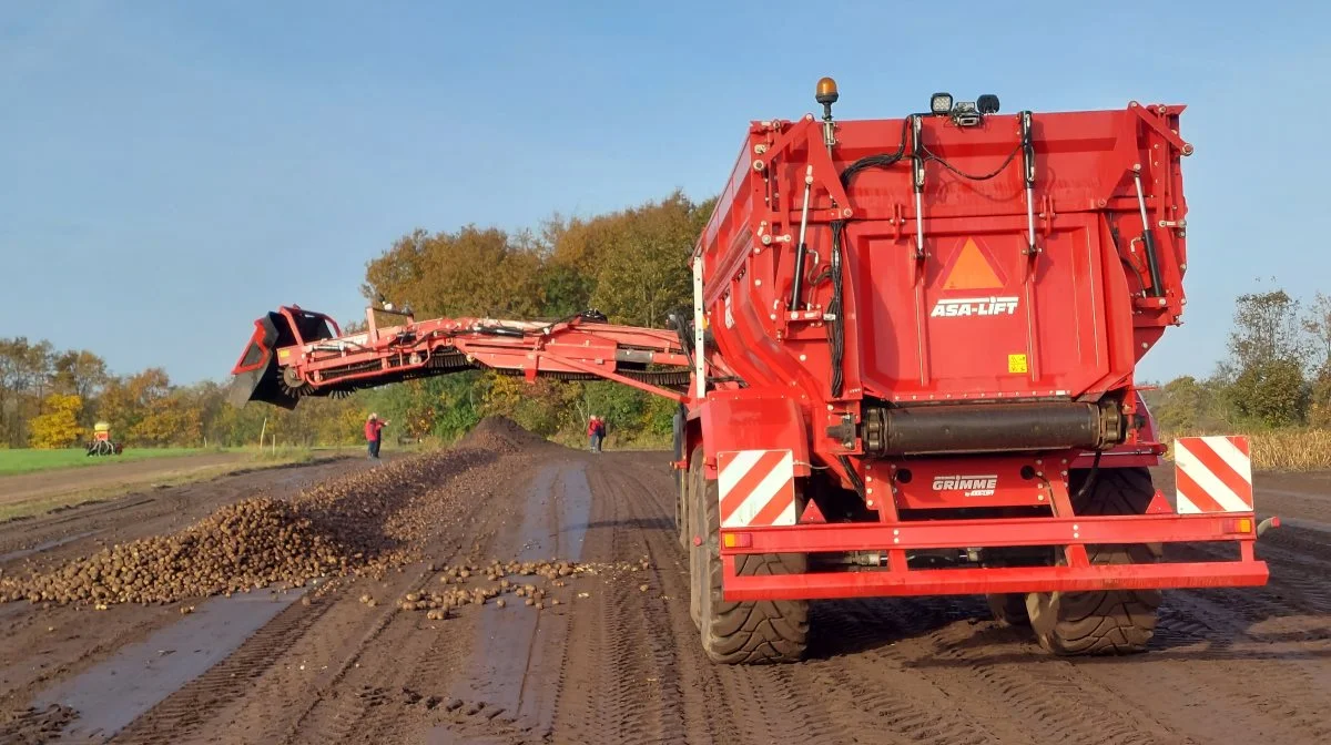 Kartoffelkulen skal etableres på fast og plant underlag tæt ved fast vej. Arkivfoto