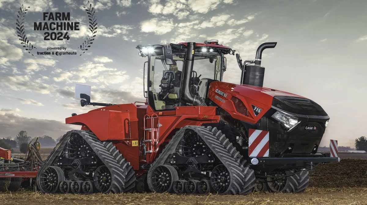 Case IH er nomineret til fem Farm Machine award 2024 på Agritechnica i næste måned. Der kan stemmes på maskinerne via www.farmmachine.eu/en/, og afstemningen kører frem til den 11. november. Alle kan stemme på sit favorit-produkt en gang om dagen inden for denne periode. Den nye Case IH QuadTrac 715 AFS-Connect er blandt de nominerede.