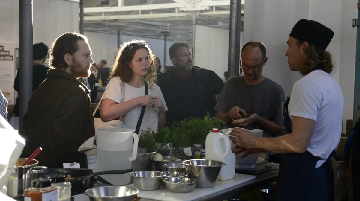 Plant Food Festival er støttet af Fonden for økologisk landbrug, Organic Plant Protein og Naturli’. Foto: Peder Bjerring