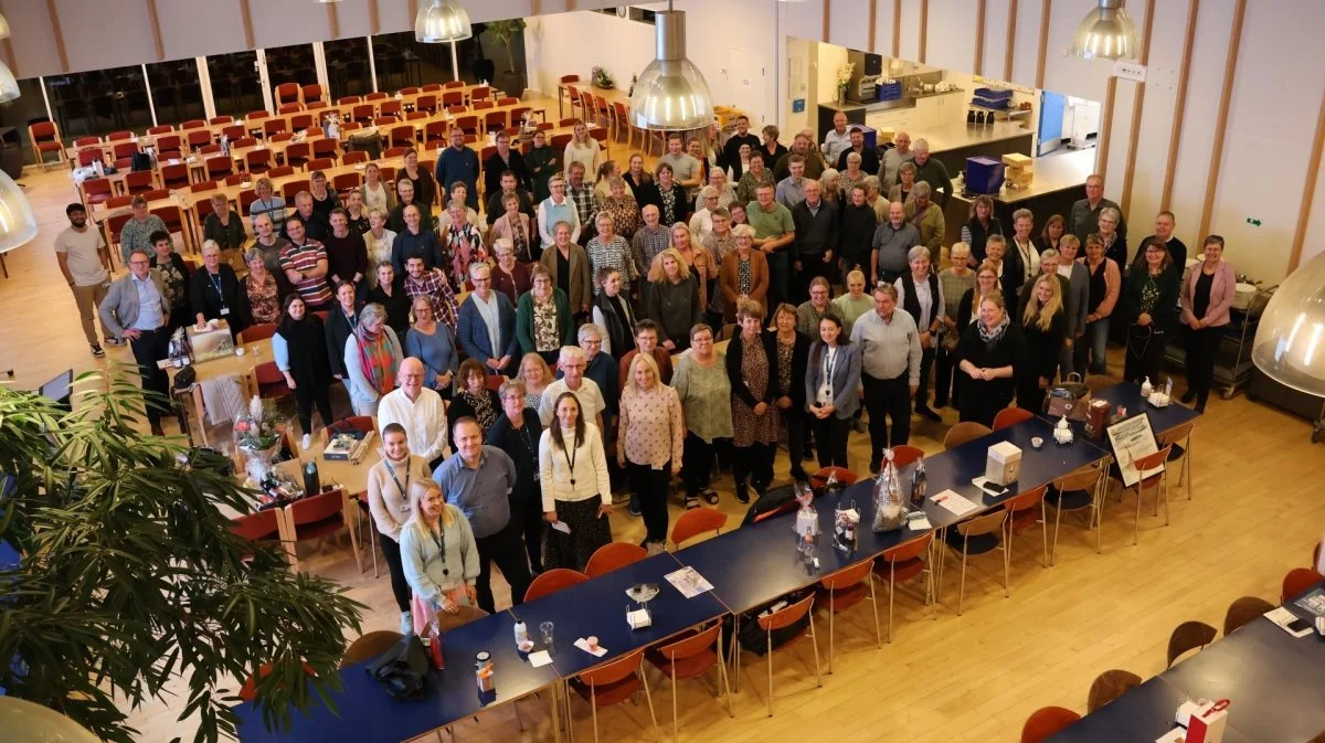 LandboNord samlede ind til Knæk Cancer. Foto: LandboNord