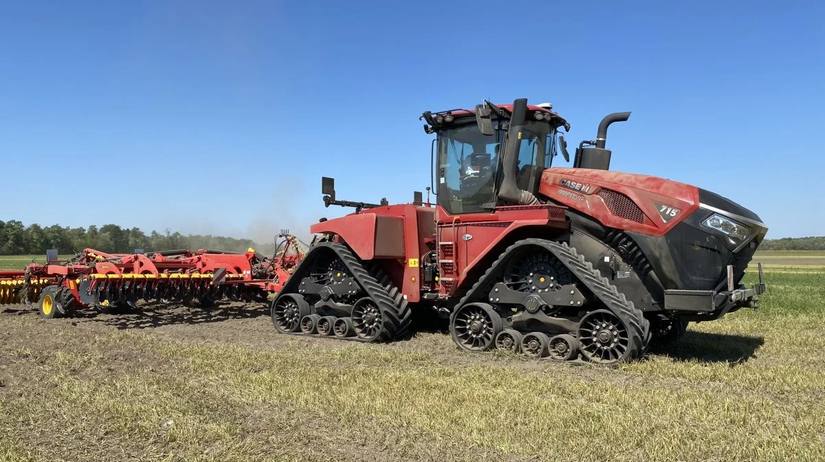 Den helt store attraktion på Case IHs stand ved Agritechnica bliver uden tvivl den nye stortraktor, der er den kraftigste konventionelle traktor i verden, QuadTrac 715 AFS Connect. Foto: Per Jørgensen
