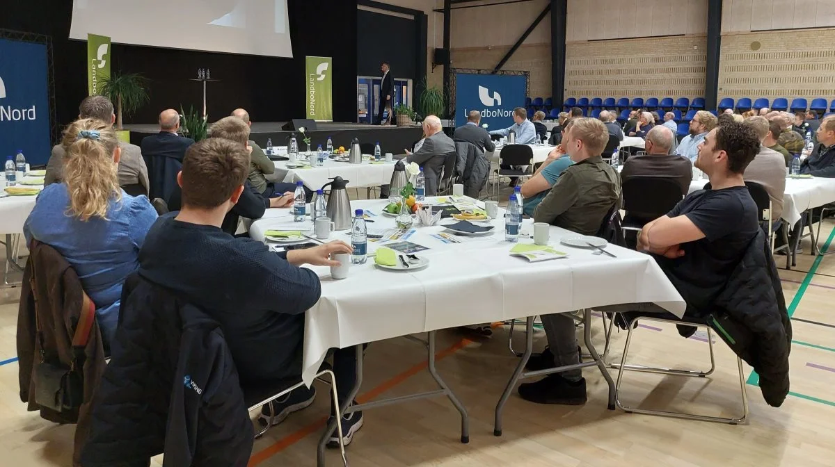 Idrætscenter Vendsyssel i Vrå lagde rammer til LandboNord-konferencen.