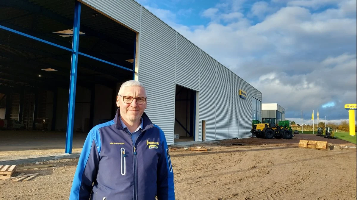 Martin Dalgaard glæder sig til at få indviet de 1.800 ekstra kvadratmeter i Skive. Fotos: Christian carus