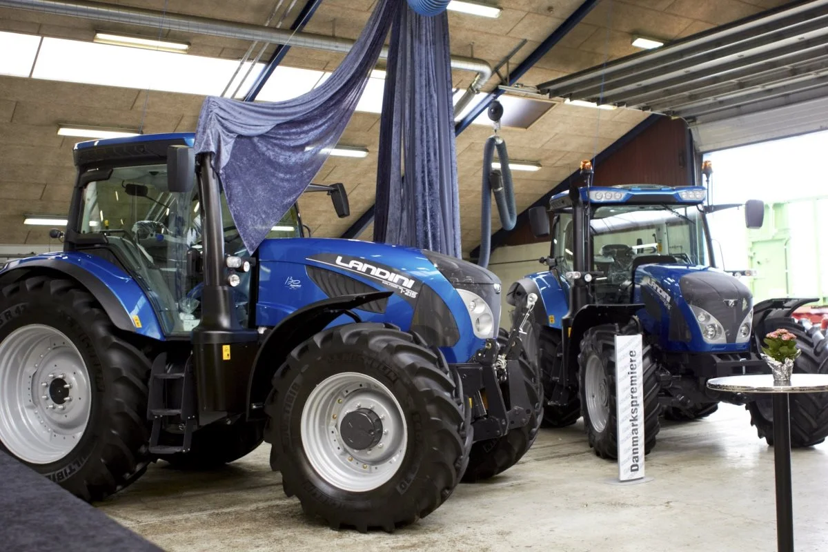 Præstbro Maskiner importerer og forhandler blandt andet flere italienske maskinmærker som Landini, Valpadana og Laverda. Arkivfoto