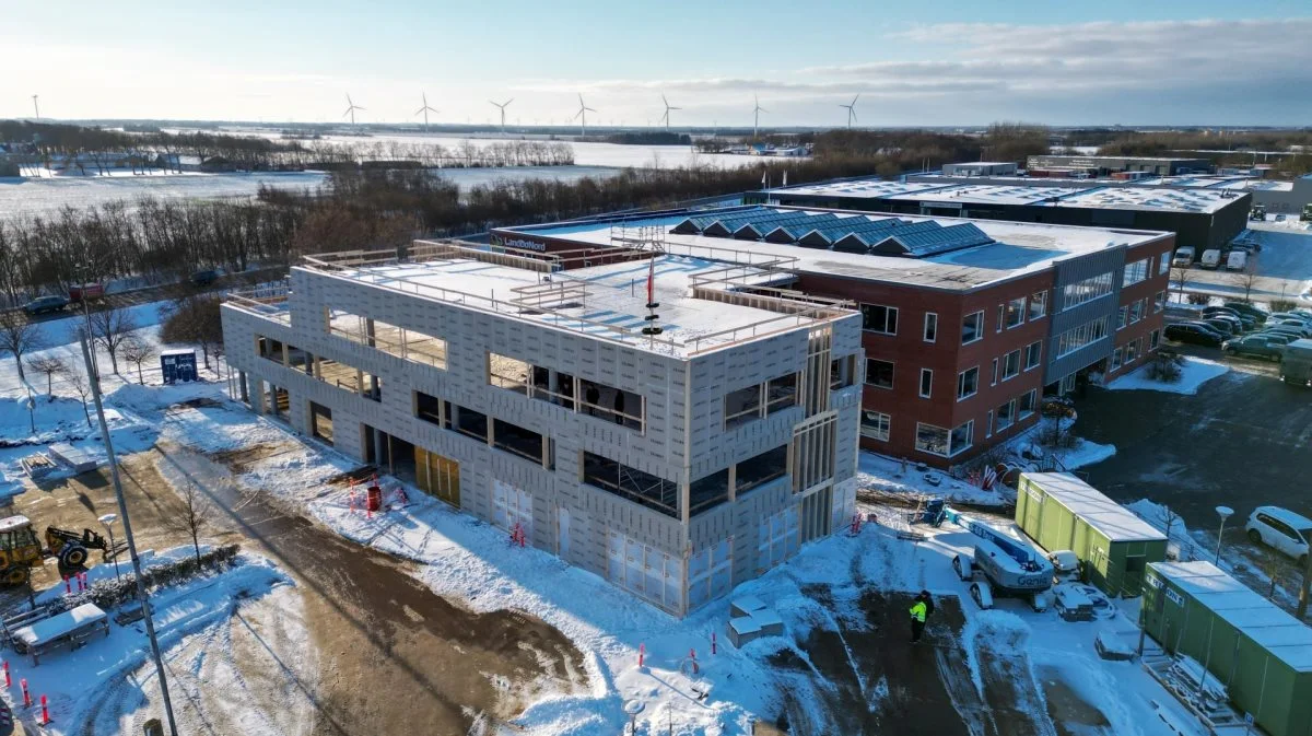 LandboNords rådgivningshus i Brønderslev bliver udvidet med 2.000 kvadratmeter. Fotos: LandboNord