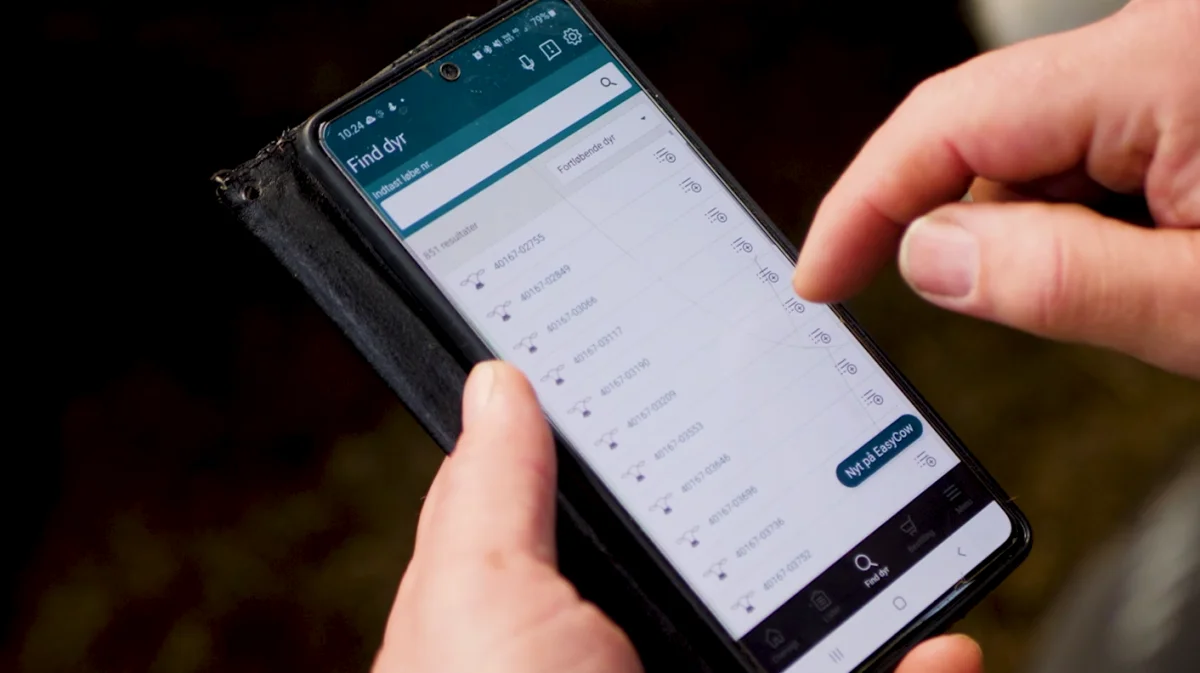 - Udviklingen af EasyCow er drevet af brugernes behov. Derfor gør vi meget ud af at lytte til den feedback, vi får og herefter finde løsninger, som vi også har gjort med de seneste tilføjelser, siger Johannes Frandsen, forretningschef i Seges Innovation. Foto: Seges Innovation