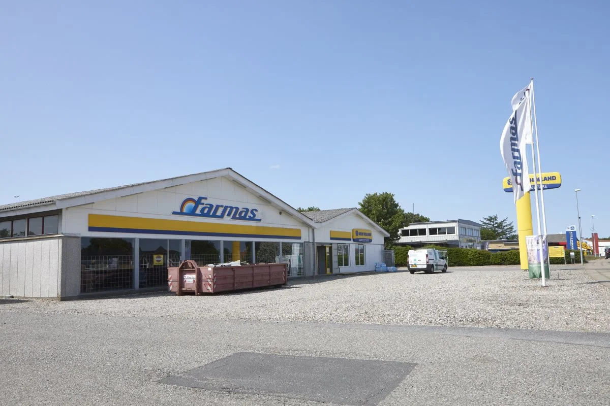Farmas har forretninger i Farsø, Viborg, Herning og Brønderslev. Foto: Erik Hansen