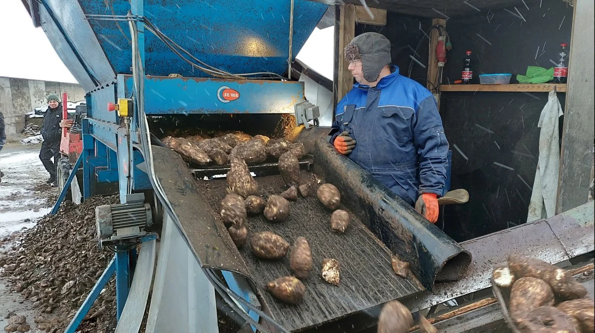 Det hjemmelavede renseanlæg kører på fuld tryk hos Esben Ravn Larsen.