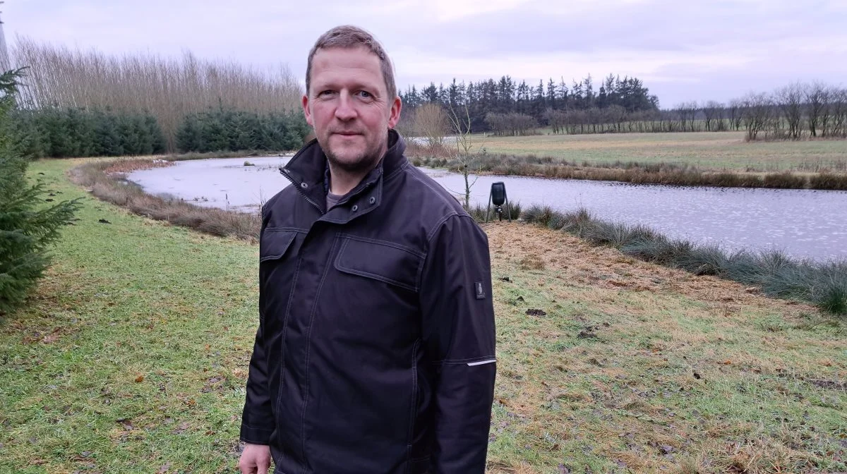 Gert Moody Jacobsen er glad for ordninger, der tilskynder til at områder tages ud til natur. Foto: Louis Andreas Michaelsen.