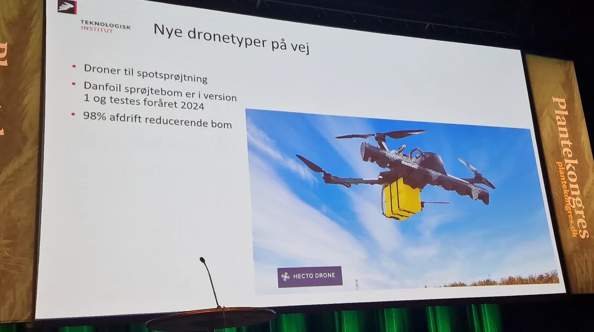 Danfoil tester en ny dronetype i foråret 2024.