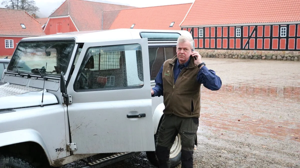 For ejer af Tirsbæk Gods ved Vejle, Hans Henrik Algreen-Ussing, vil det være en stor fejl, hvis man får lavet en ESG-rapport og efterfølgende lægger rapporten i den nederste skuffe og glemmer alt om den. Foto: Velas