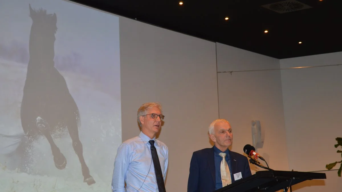 Traditionen tro indledes kongressen om formiddagen med årsberetning ved formanden Hans Marius Jørgensen, Gelsted, samt den faglige beretning ved chefkonsulent Jørgen Kold (tv). Arkivfoto: Camilla Bønløkke