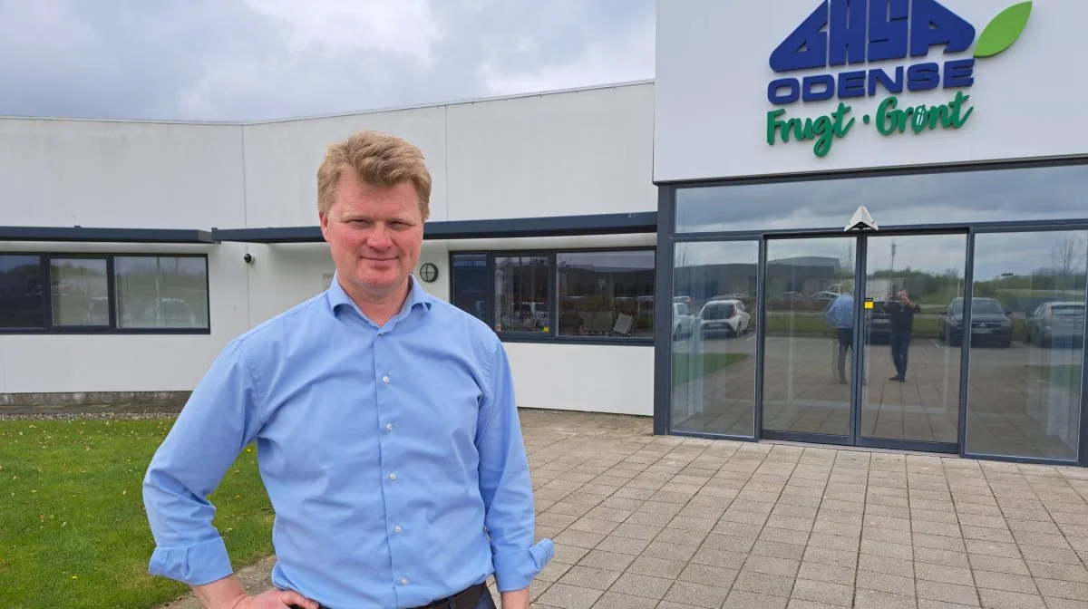 Dokumentation, kontrol og evaluering skal give praktisk mening, mener direktør Jens Nannerup, GASA Odense Frugt Grønt, om PO-tilskud Foto: Louis Andreas Michaelsen.
