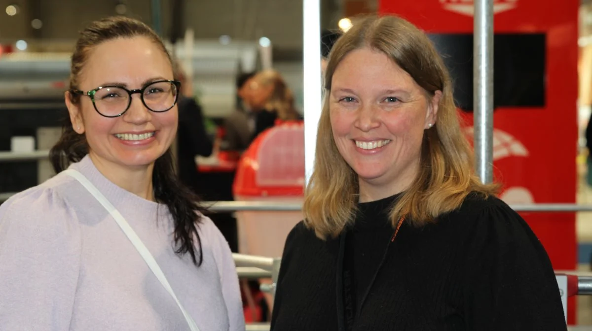 Iveta Plose Zukaite (tv) og Lizette Andersen, driftsledere Helledi Aps. Foto Henriette Lemvig