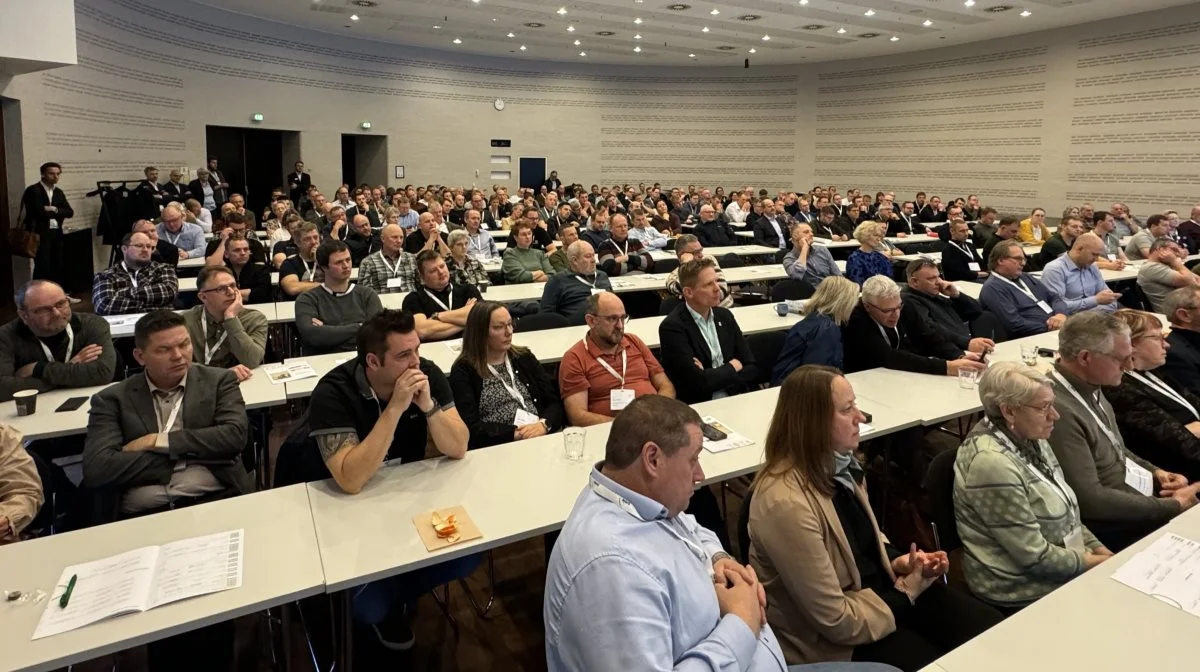 Brancheorganisationen for maskinstationer og entreprenører, DM&E, holdt i sidste uge årsmøde, hvor 250 medlemmer var mødt op. Foto: Per Jørgensen